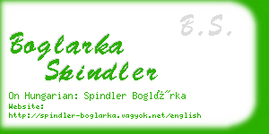 boglarka spindler business card